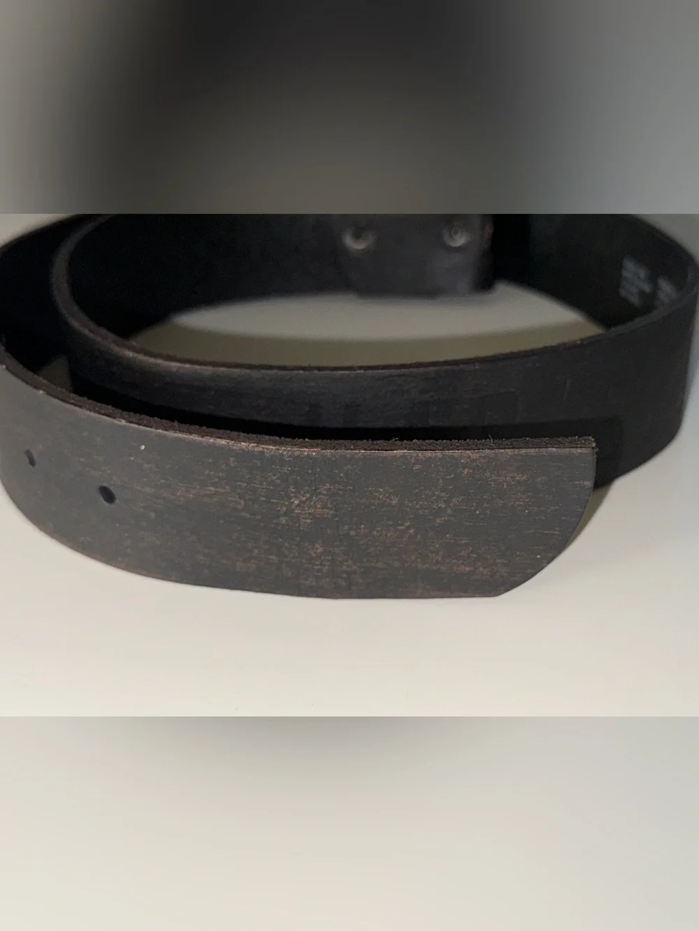 NWOT Harley-Davidson Embossed Leather Belt-  Sz 32
